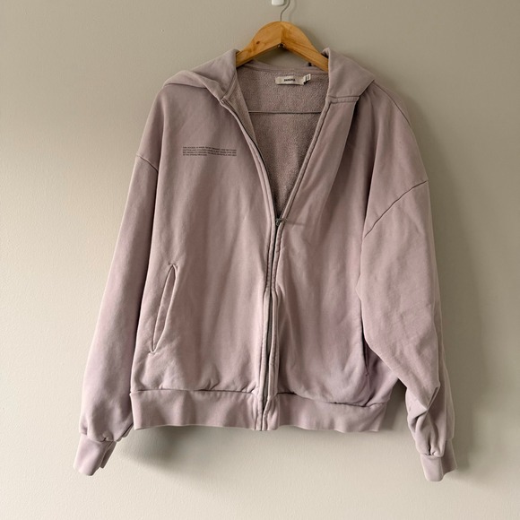 Pangaia Other - PANGAIA Mens XL Daylight Purple Organic Recycled Cotton Zip Up Hoodie